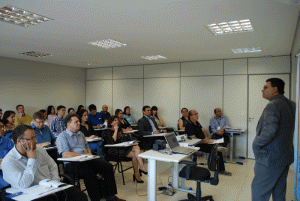 Encontro esclareceu participantes sobre o Bloco K do SPED Fiscal. (Foto: Assessoria Sindical FIEMS)