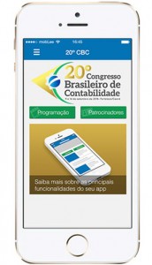 Aplicativo “20º CBC” está disponível na App Store e no Google Play