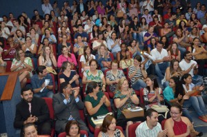 Homenagem à TC Doracy Cunha Ramos. (Foto: Luiz Henrique)